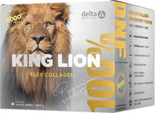 Delta KING LION flex COLLAGEN, prášek na přípravu nápoje 240 g