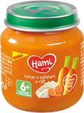 Hami masozeleninový příkrm Mrkev s kuřetem a rýží první lžička 125 g