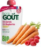 Good Goût BIO Mrkev s malinami 120 g