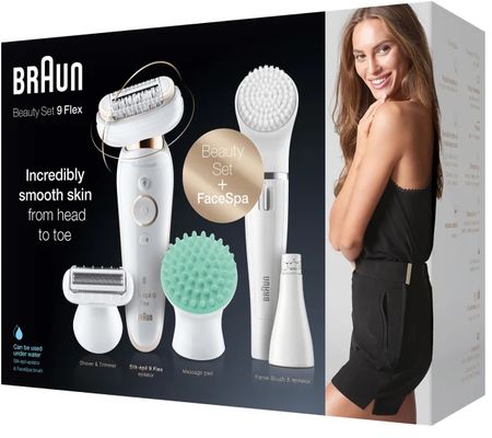 Braun Silk-épil 9 Flex 9-300 Beauty set dámský epilátor