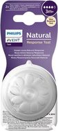 Philips Avent Savička Natural Response 4 střední průtok 3m+, 2 ks