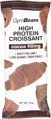 GymBeam Proteinový croissant s kakaovou náplní 50 g