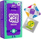 You Me Macho kondomy se stimulujícími vroubky 12 ks