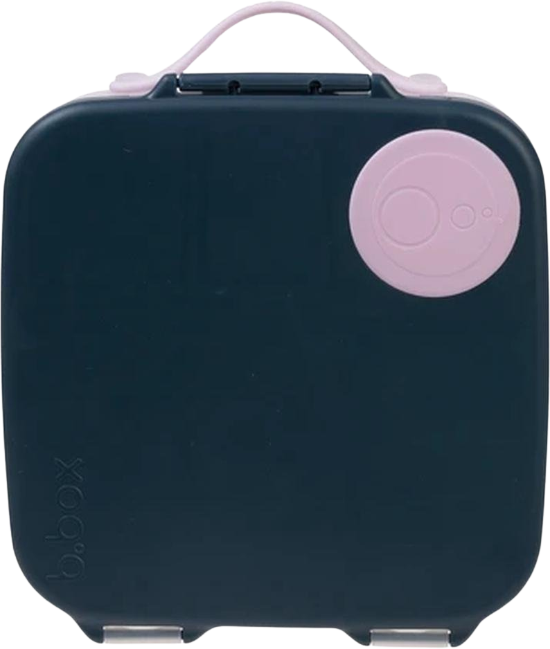 B.box Svačinový box velký - indigo/růžový