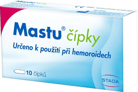 Mastu čípky 10 ks