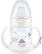Nuk FC Lahvička na učení s kontrolou teploty, bílá 150 ml