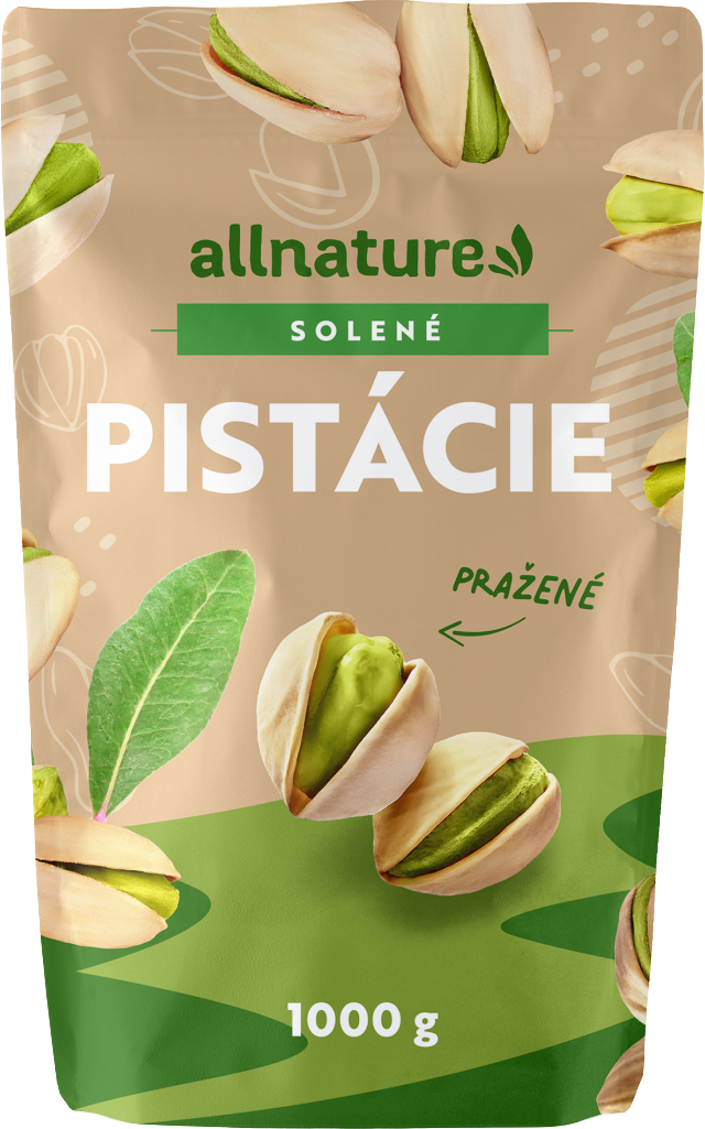 Allnature Pistácie solené 1000 g