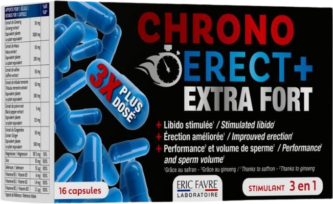 Eric Favre CHRONOERECT + EXTRA FORT 16 kapslí