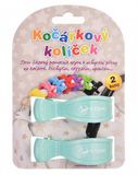 T-Tomi Kočárkové kolíčky pastel mint 2 ks
