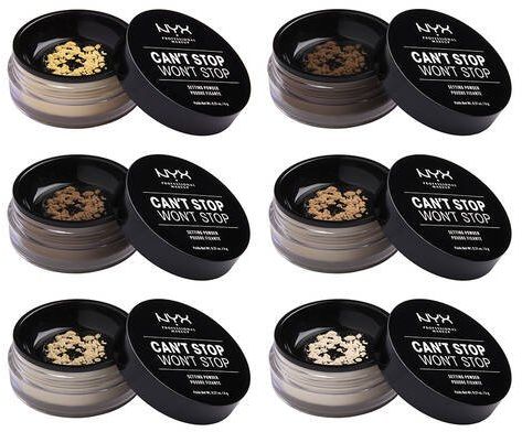 NYX Professional Makeup Professional Makeup Can't Stop Won't Stop Setting Powder Fixační pudr - 01 Light 6 g