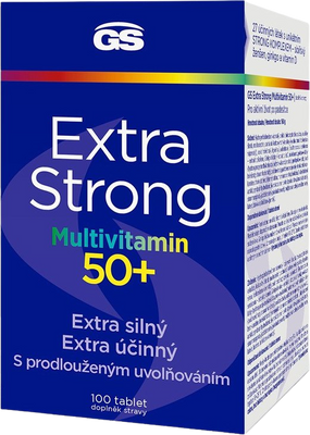 GS Extra Strong Multivitamin 50+, 100 tablet