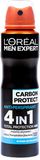 L'Oréal Paris Men Expert Carbon Protect Pánský antiperspirant ve spreji 150 ml