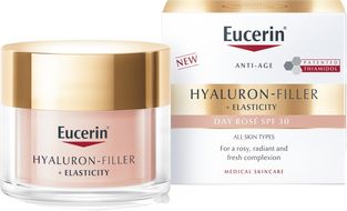 Eucerin Hyaluron-Filler + Elasticity denní krém Rosé SPF30, 50 ml