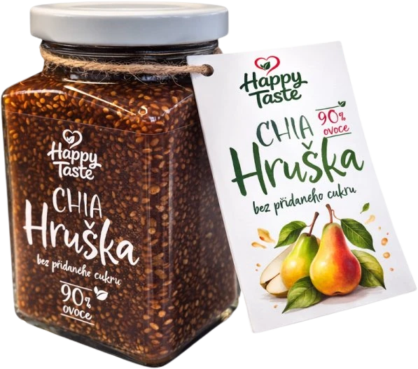 Bezva müsli Džem s chia, hruškou a rebarborou 260 g