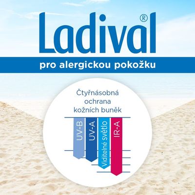 Ladival Gel alergická kůže SPF30 200 ml