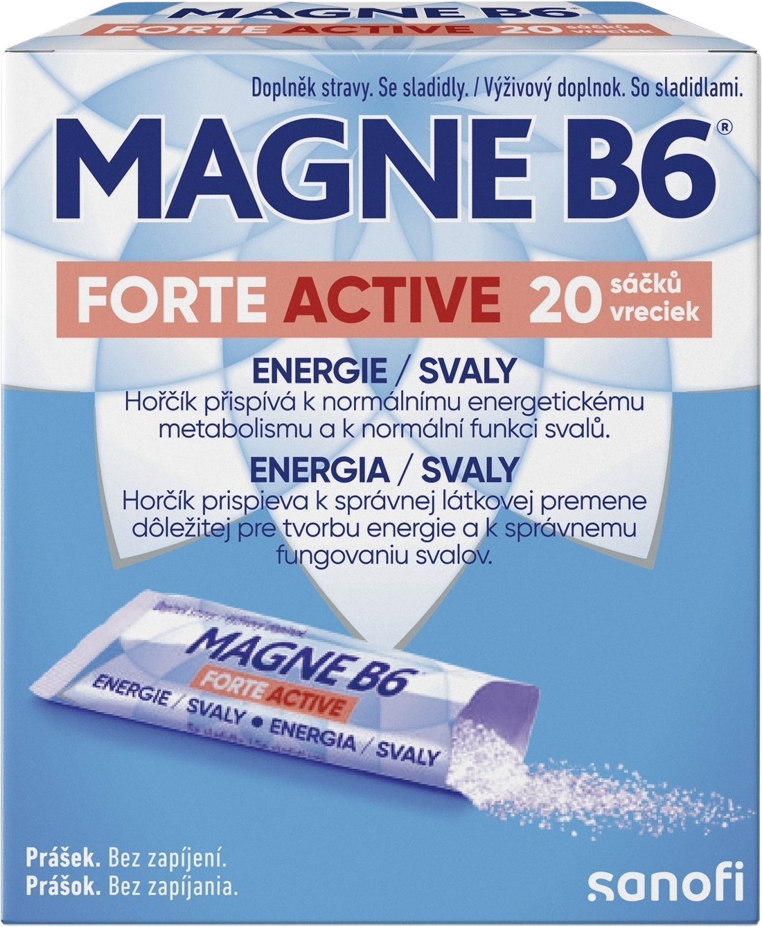 Magne B6 Forte Active 20 sáčků