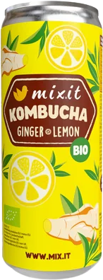 Mixit BIO Kombucha - Ginger & Lemon 330 ml