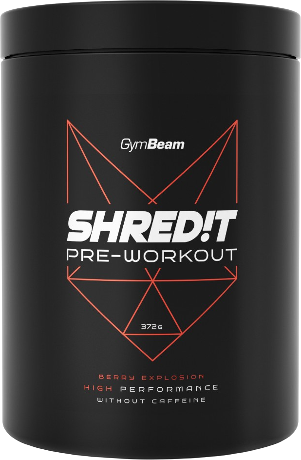 GymBeam SHRED!T pre-workout 372 g
