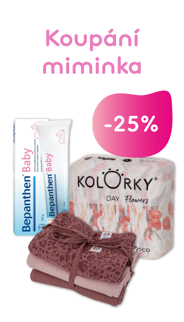 Koupání miminka