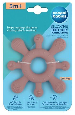 Canpol babies Kousátko silikonové Hvězdice