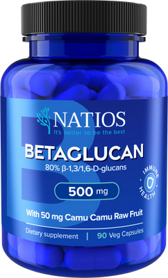 Natios Betaglucan 500 mg 90 kapslí