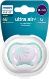 Philips Avent Philips AVENT Šidítko Ultra air Obrázek 0-6m sluníčko