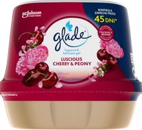 Glade osvěžovač vzduchu gel do koupelny Luscious Cherry & Peony 180 g