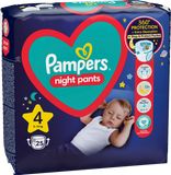 Pampers Night Pants Kalhotkové plenky vel. 4, 9-15 kg, 25 ks