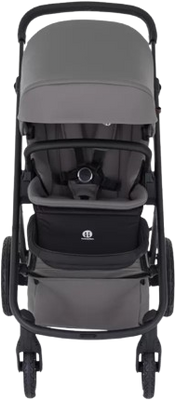 Petite&Mars Kočárek kombinovaný ICON 2v1 Dove Grey LITE RWS + Core Pro i-Size Black Grey + Báze