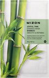 Mizon Joyful Time Essence Mask Bamboo Plátýnková maska s vyhlazujícím efektem 23 g