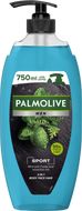 Palmolive Men Sport Sprchový gel 3v1 pro muže pumpa 750 ml