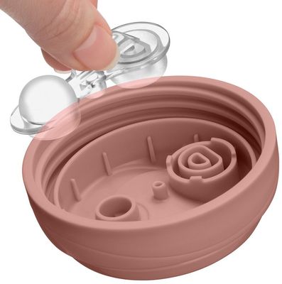 Chicco Hrneček Advanced se slámkovým náústkem pink, 12m+ 266 ml
