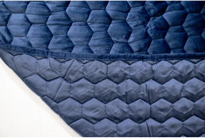 SleepLab Cool & Warm Blue zátěžová deka 140x200cm 6 kg