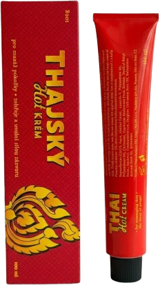 Thai Cream Thai Hot Cream Pure Hřejivý masážní krém 100 g