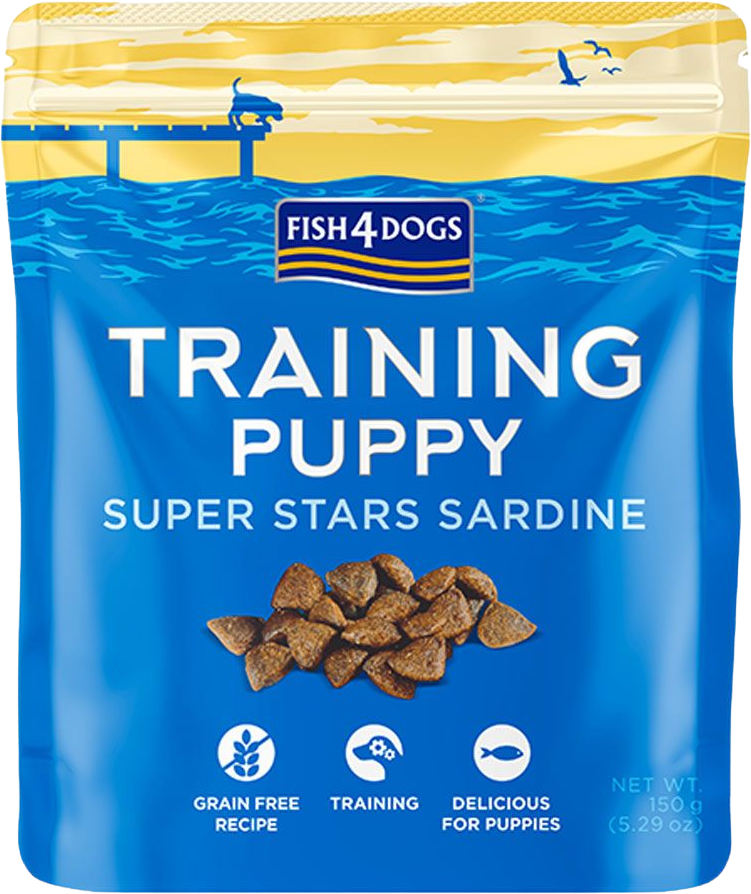 Fish4Dogs Training Puppy, Tréninkové pamlsky pro štenátka sardinka 150 g
