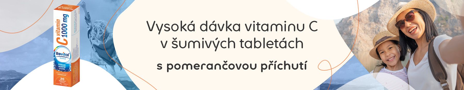 Revital, Šumivé tablety, vitamin C