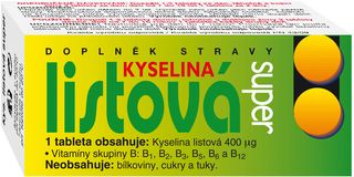 Naturvita Kyselina listová Super 60 tablet