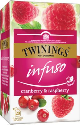 Twinings Infuso Cranberry & Raspberry 20 x 2 g