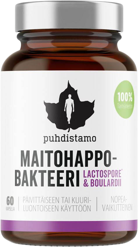 Puhdistamo Lactic Acid Bacteria Boulardii 60 kapslí