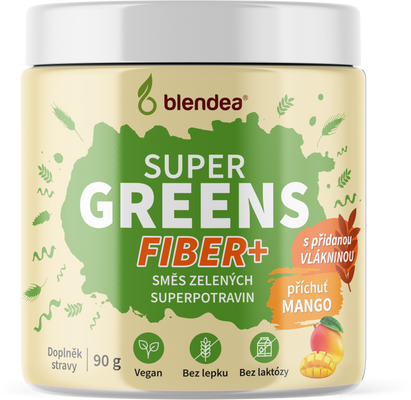 Blendea Supergreens Fiber+ Mango BIO 90 g