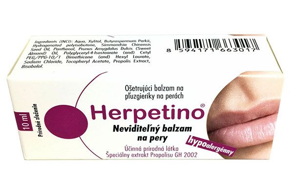 Herpetino, ošetrujúci balzam pri oparoch, peciálny extrakt propolisu GH 2002, Prírodný produkt,