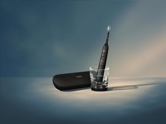 Philips Sonicare DiamondClean Black 9000 + Power Flosser Black HX3886/43