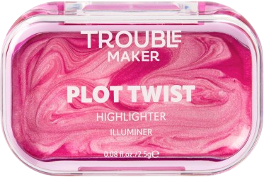 Trouble Maker Plot Twist Cream Highlight Spiralling Pink 2.5 g