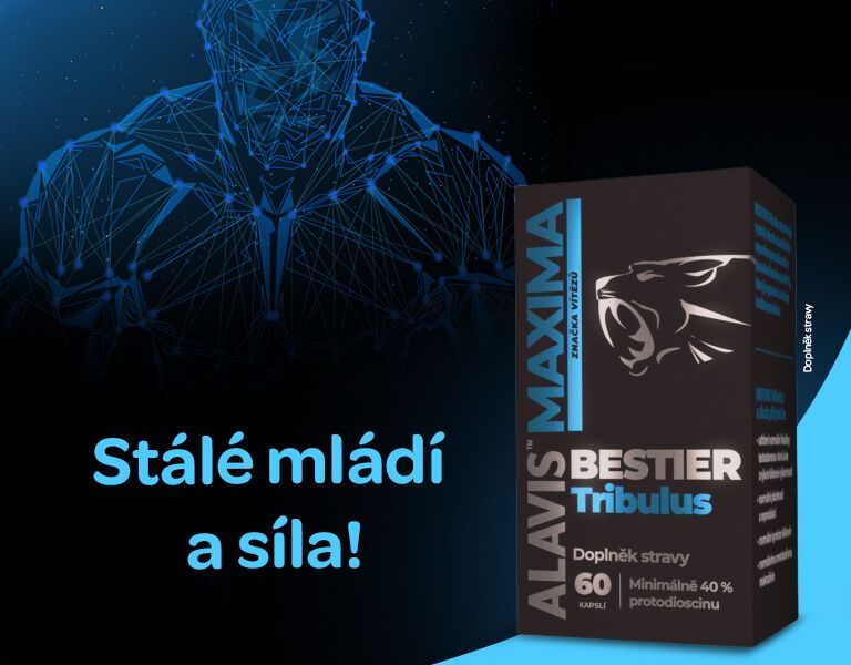 ALAVIS MAXIMA Bestier Tribulus 60 kapslí, banner