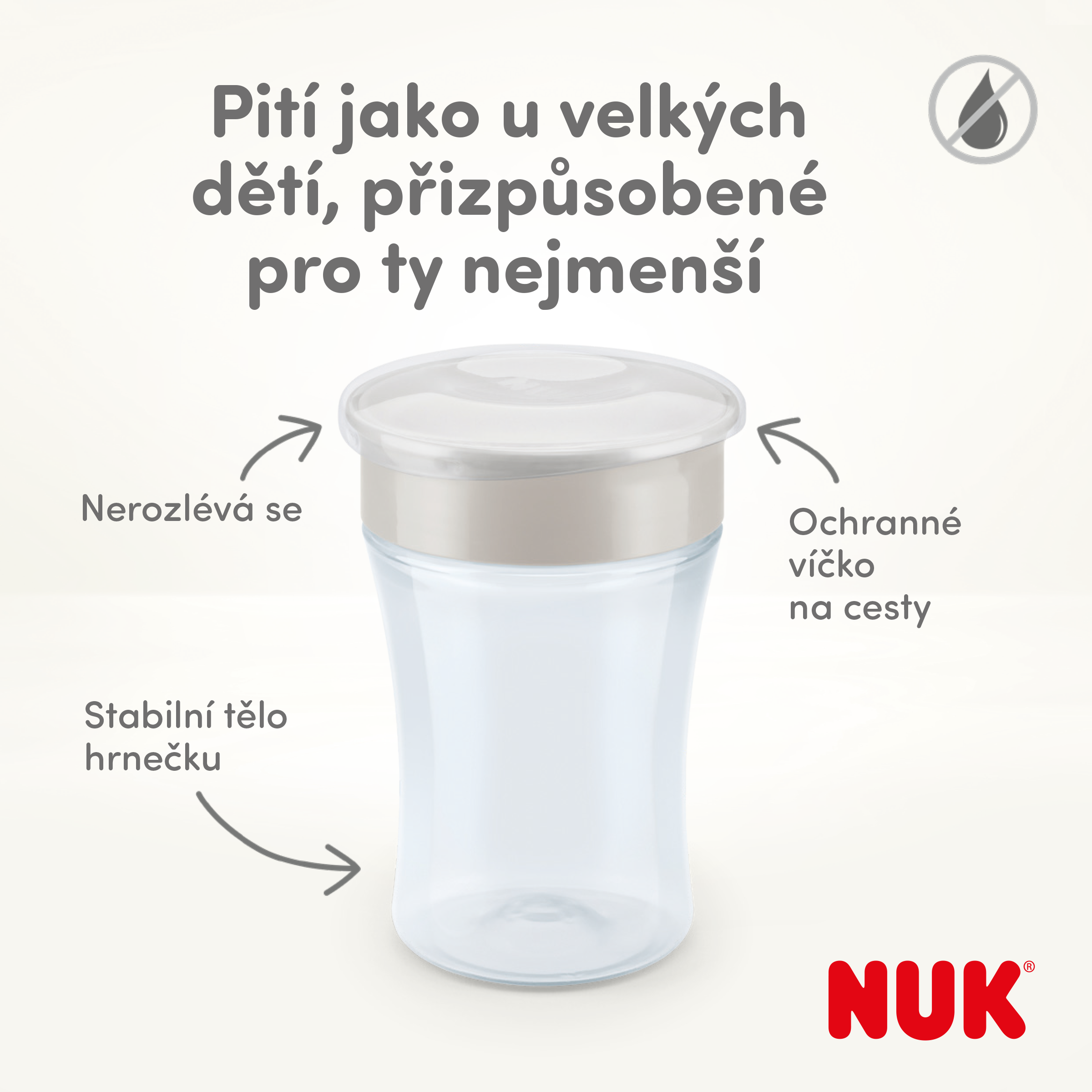 Nuk Hrnek Magic Cup DISNEY Mickey Mouse 230 ml