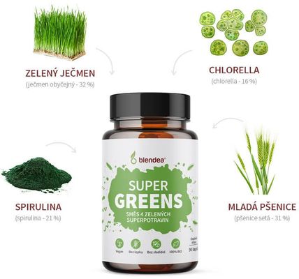 Blendea SUPERGREENS 90 kapslí