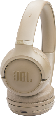 JBL Tune 530BT Beige bezdrátová Bluetooth® sluchátka na uši