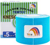 Temtex kinesio tape Classic, modrá tejpovací páska 5cm x 5m