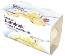 Nutridrink Creme 2 kcal Protein s příchutí vanilky 4 x 200 g