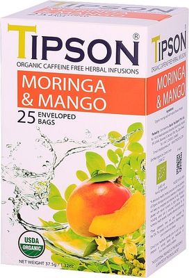 Tipson BIO Moringa Mango 25 x 1.5 g